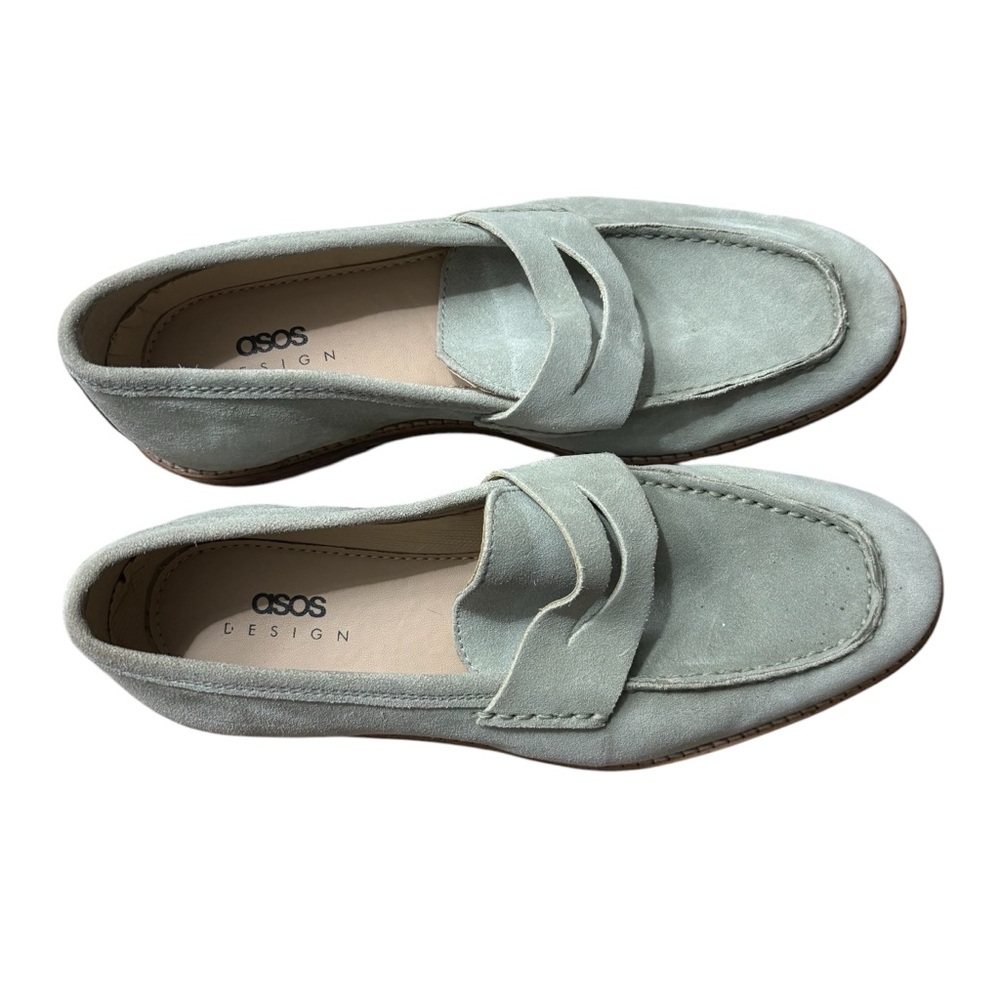 ASOS Mint Green Loafers Size Size 8 -- NEW W/O BOX - Picture 6 of 11